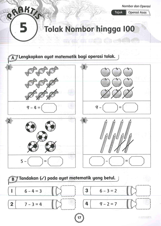 Latihan Matematik Tahun 1 Operasi Tambah  Soalan Matematik Tahun 1