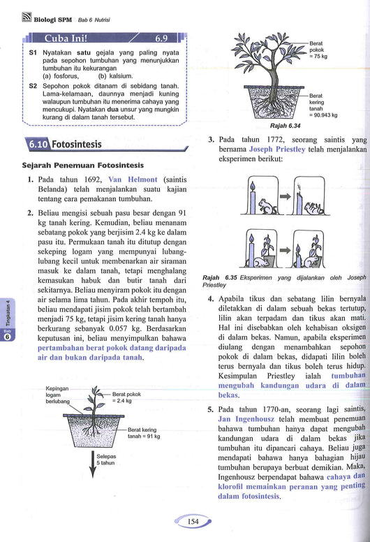 Eksperimen Biologi Tingkatan 5