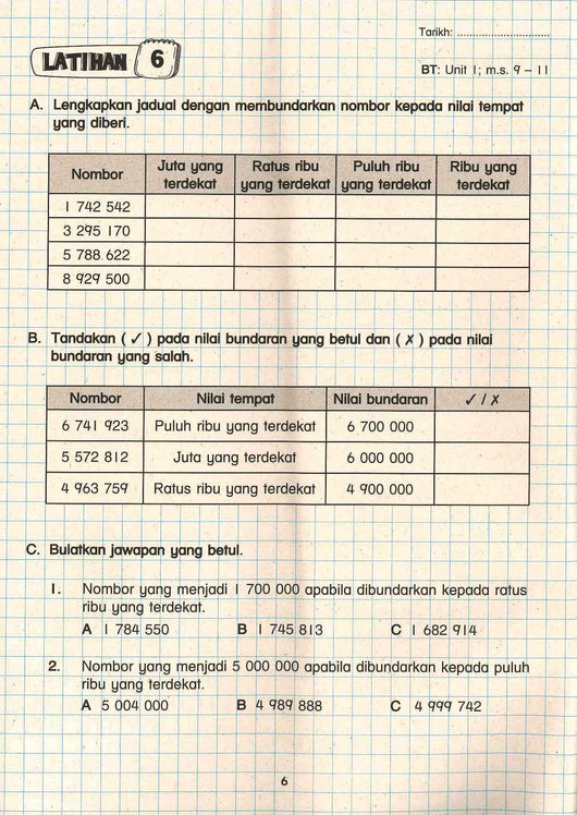 Buku Rampaian Matematik Tahun 5 Jawapan  malaykiews