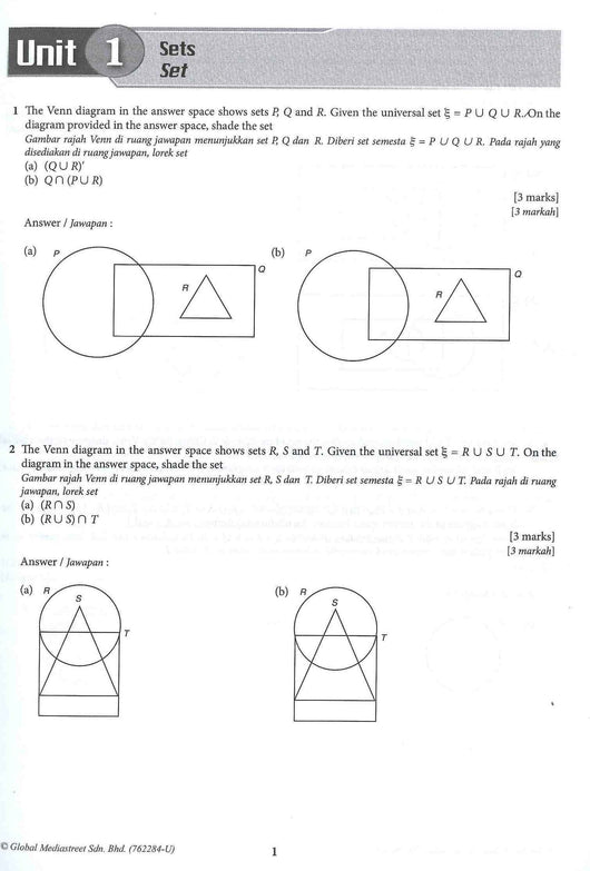 Exam Focus Matematik Dwibahasa Kertas 2 Spm Buddy Bookstore