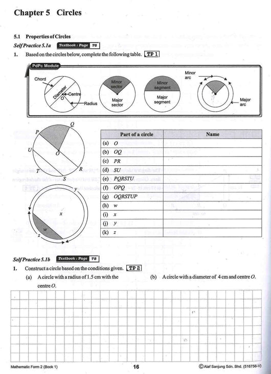 Mathematics Form 2 Kssm  fivesty