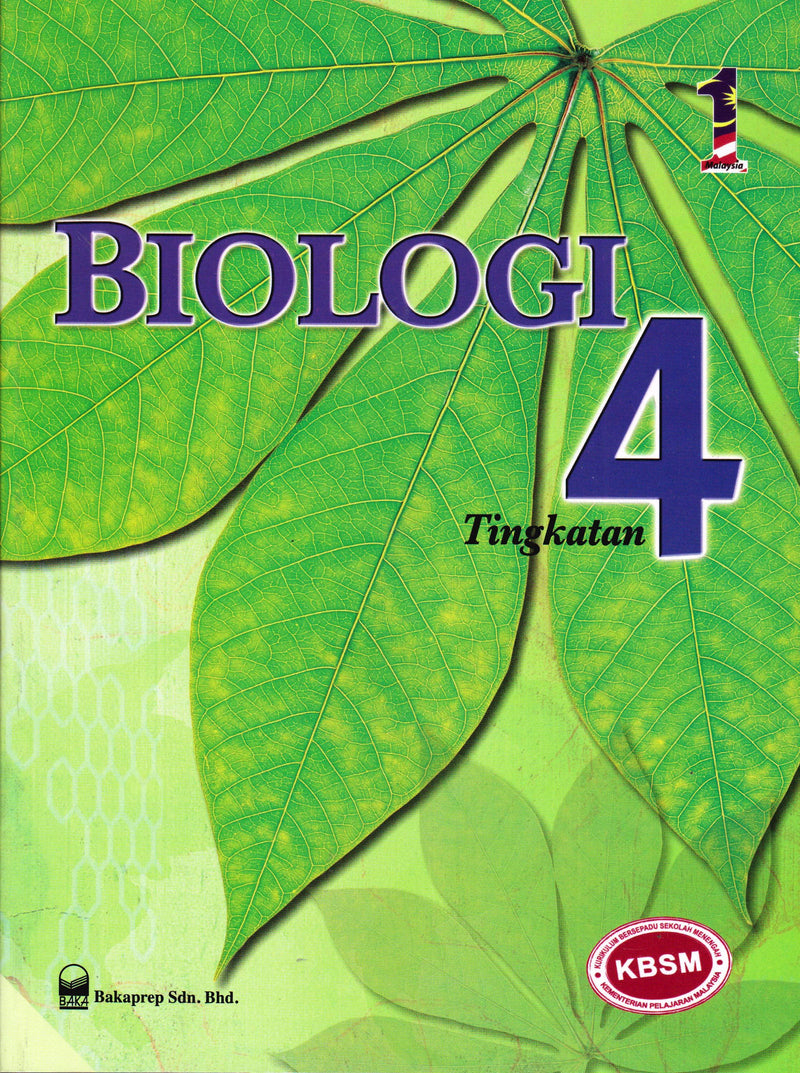 Download Buku Teks Biologi Tingkatan 5  Dskp kssm biologi tingkatan 4