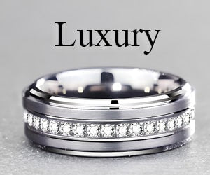 Luxury Tungsten Rings