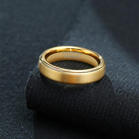 gold wedding bands gold rings tungsten wedding rings in Singapore