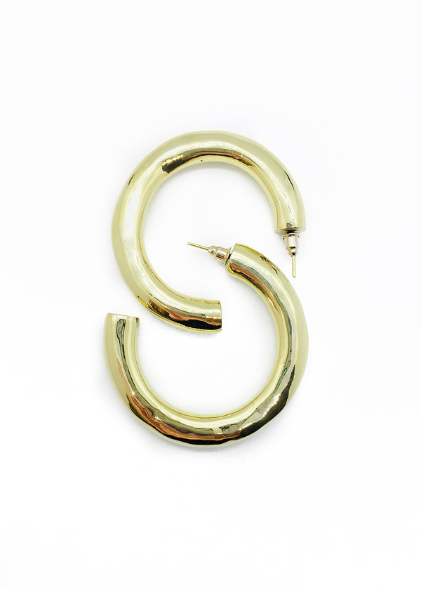 VENUS'S SISTER ROUND HOOP EARRINGS