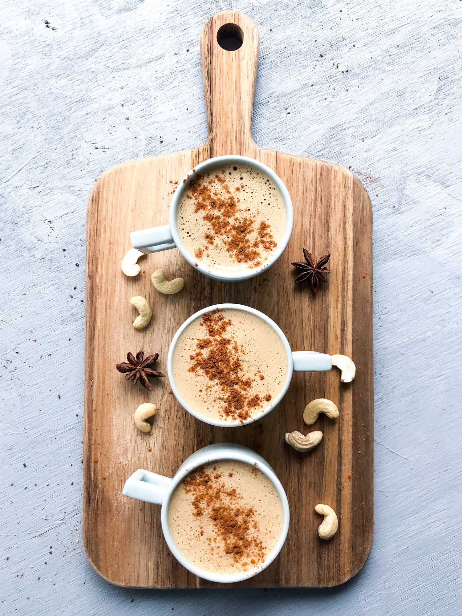 Cashew Chai Latte Recipe