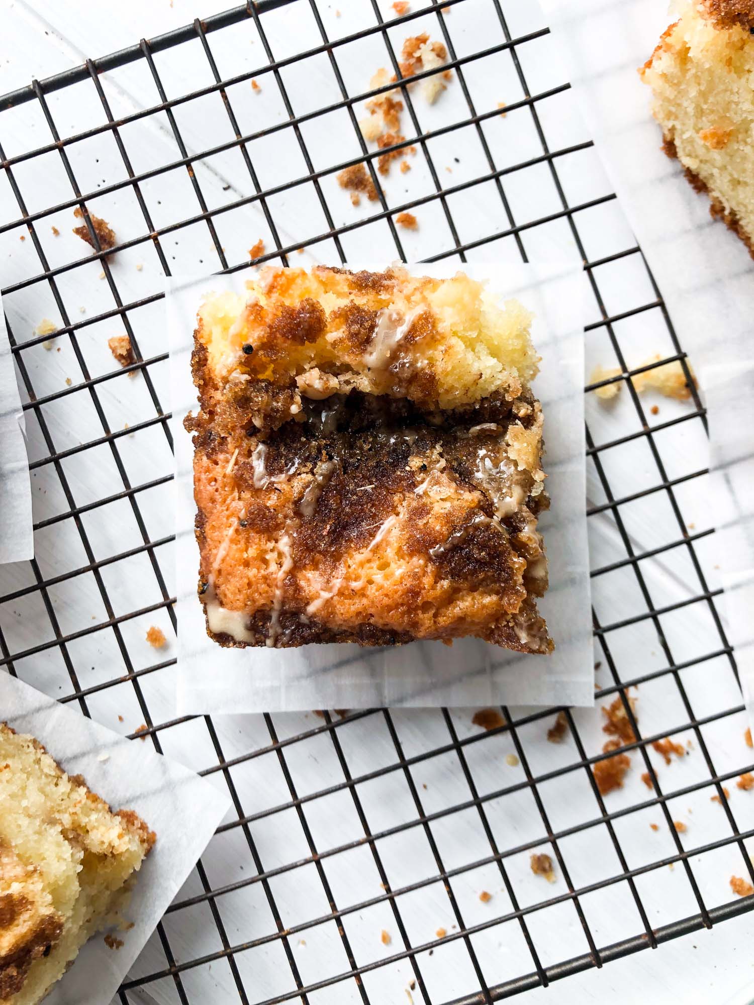 Ghee Butter Chai Crumb Cake