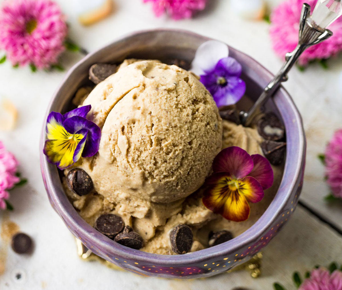 Coffee coconut ice cream healthy dairy-free