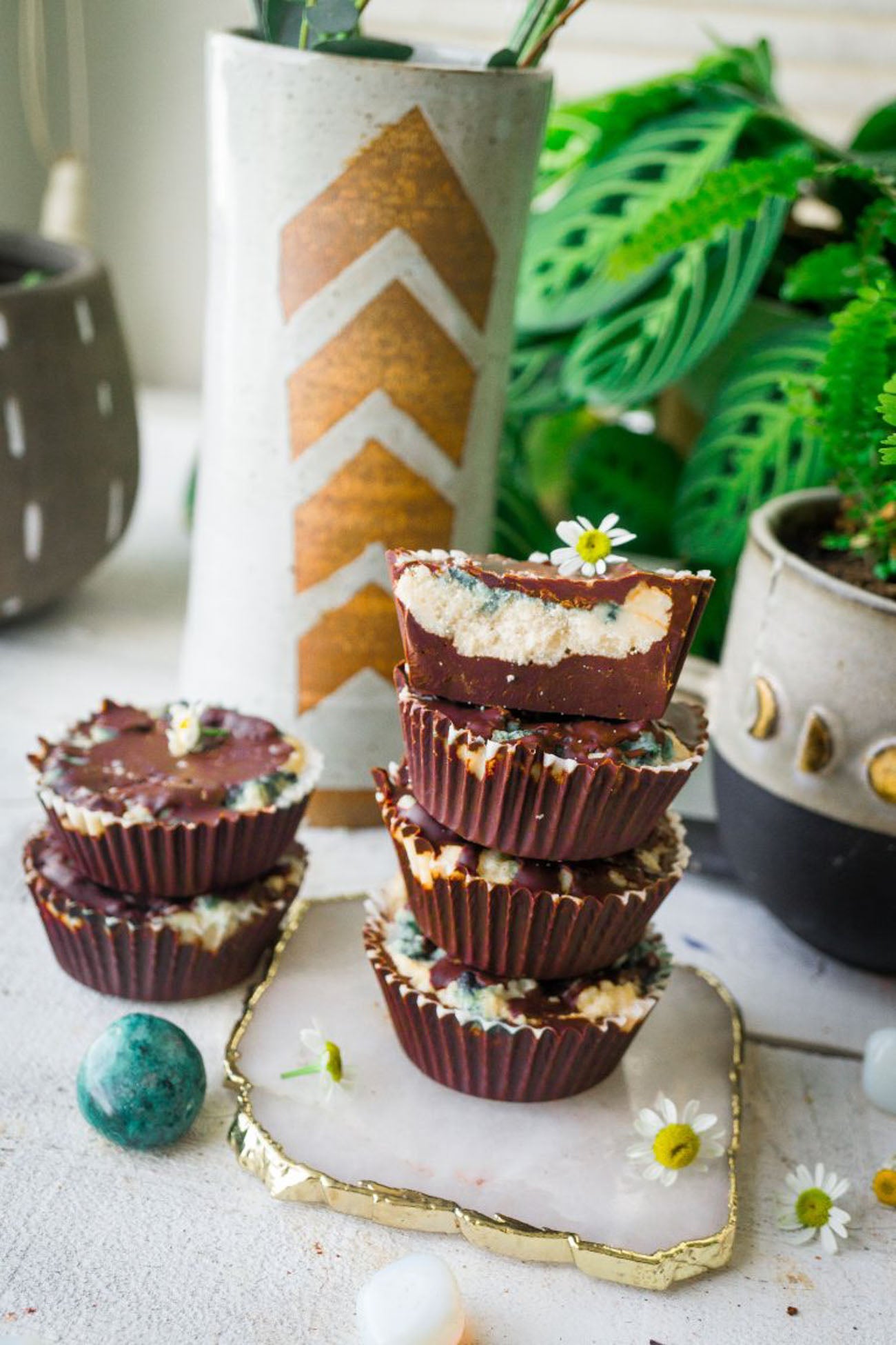 Healthy homemade coconut butter cups