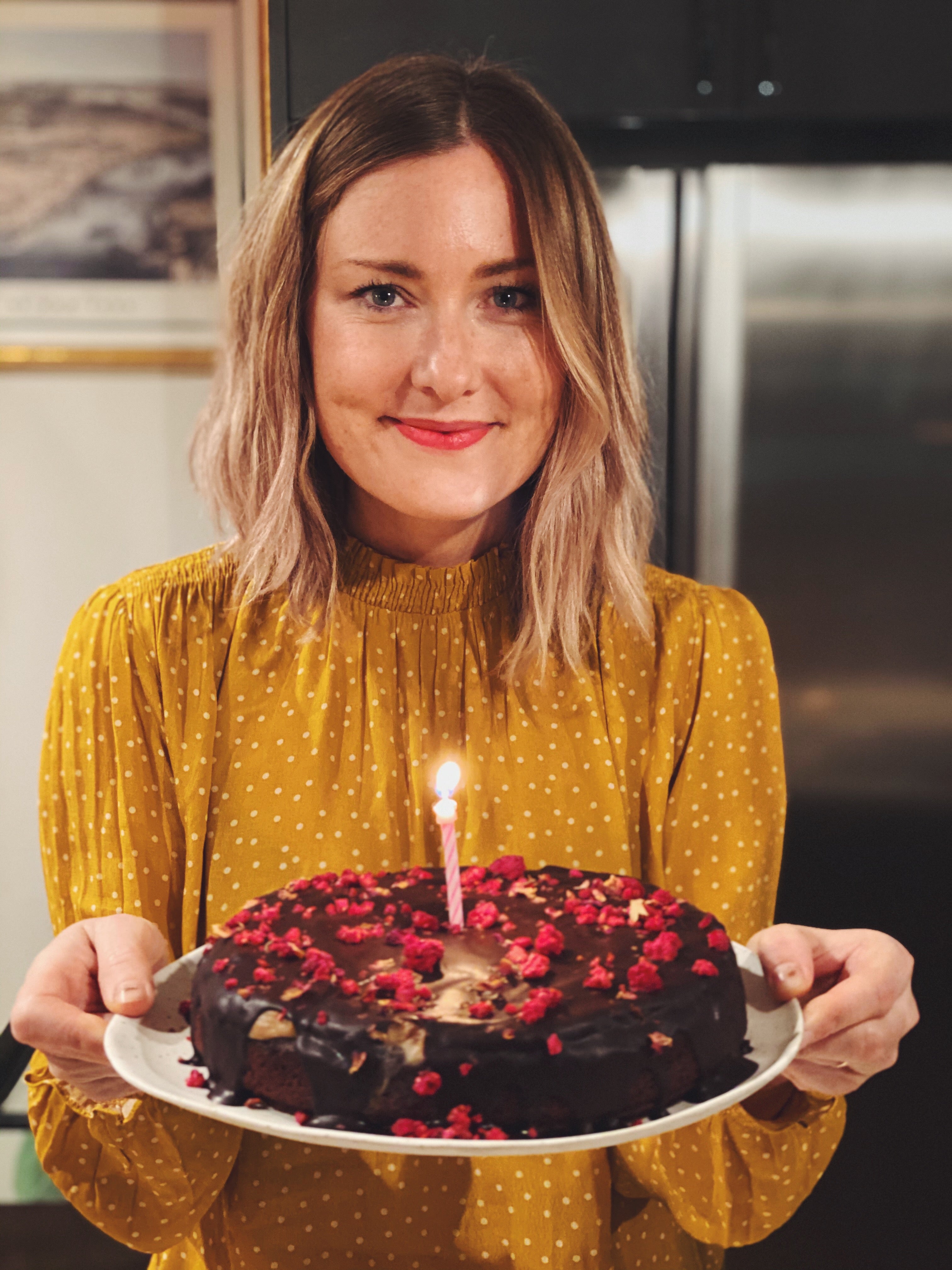 Paige Citrine Kitchen Vegan Donut Cake