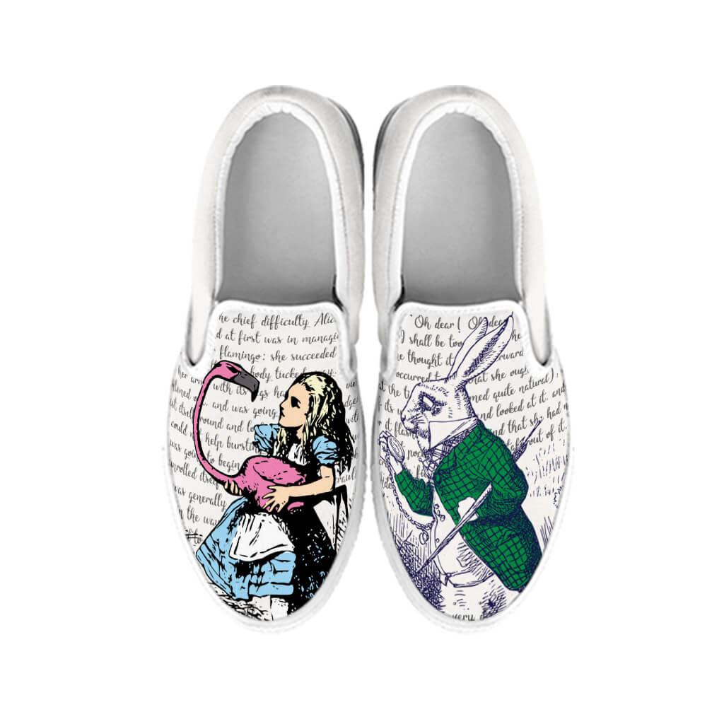 Alice in Wonderland Bookish Shoes 