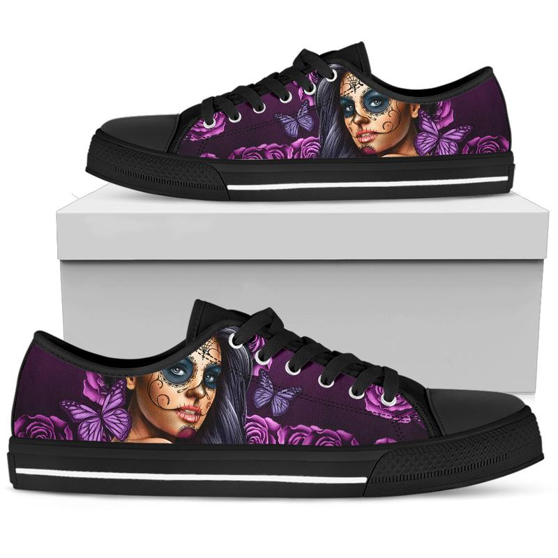 the Dead' Calavera Girl Low-Top Shoes 