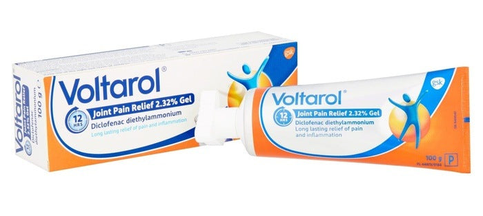 Voltarol 12 Hour Joint Pain Relief Gel 2.32% 100g | EasyMeds Pharmacy