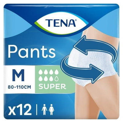 Tena Super Incontinence Pants XL x 12x4 Packs