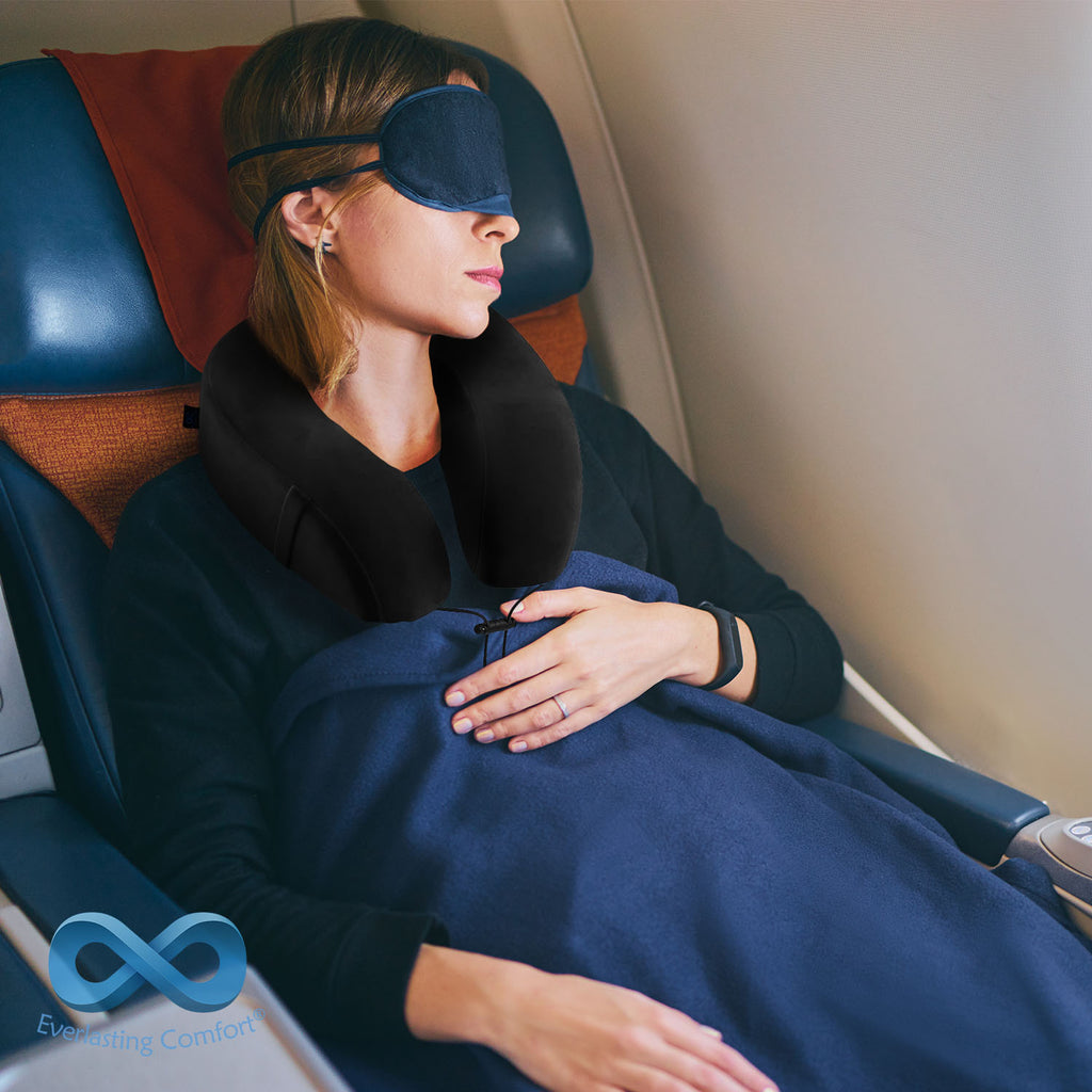This Travel Pillow May Be The End Of Your Sleepless Airplane