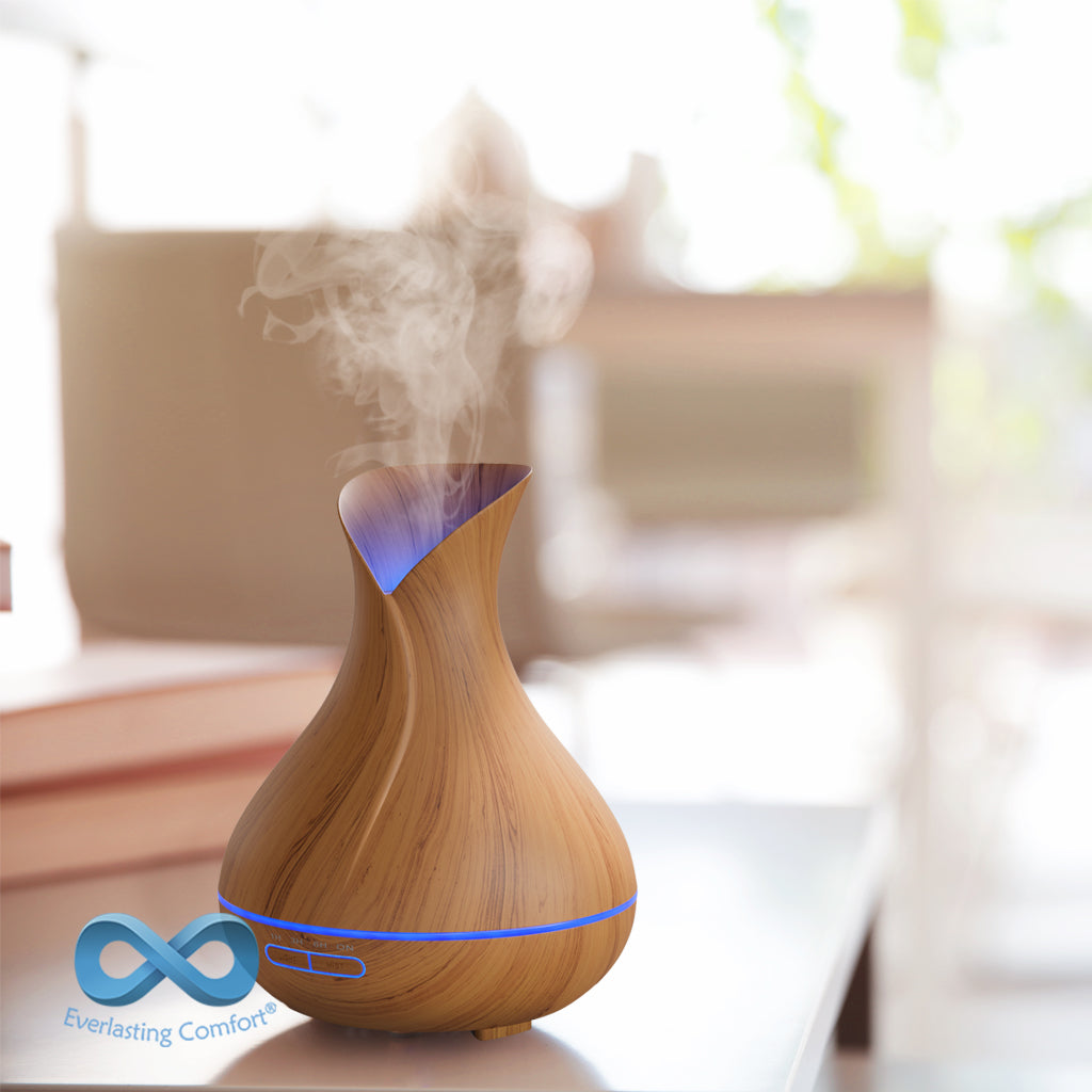 oil diffuser on the table