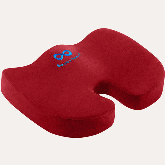 COMFYSURE Car Seat Wedge Pillow – Memory Foam Firm Cushion - Orthopedic