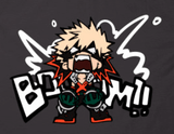 Bakugo anime tee