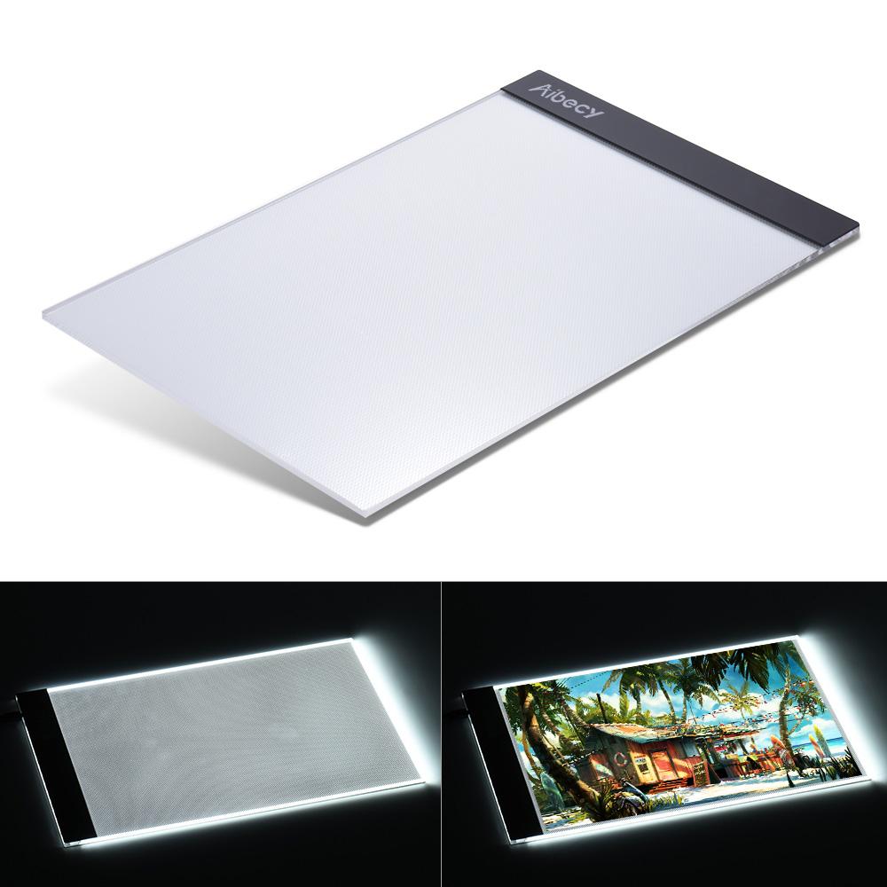 A4 Portable LED Light Drawing Pad with Brightness Control – Handy Treat