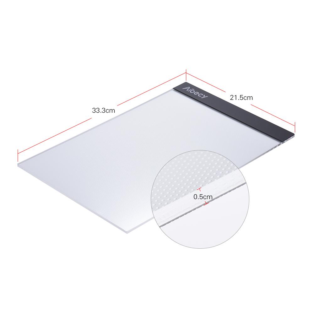 A4 Portable LED Light Drawing Pad with Brightness Control – Handy Treat