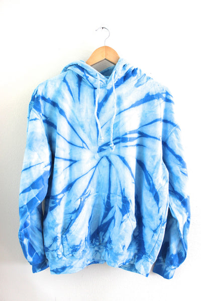 Sky Blue Tie-Dye Hoodie – Era of Artists