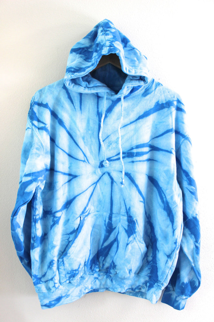 Sky Blue Tie-Dye Hoodie – Era of Artists