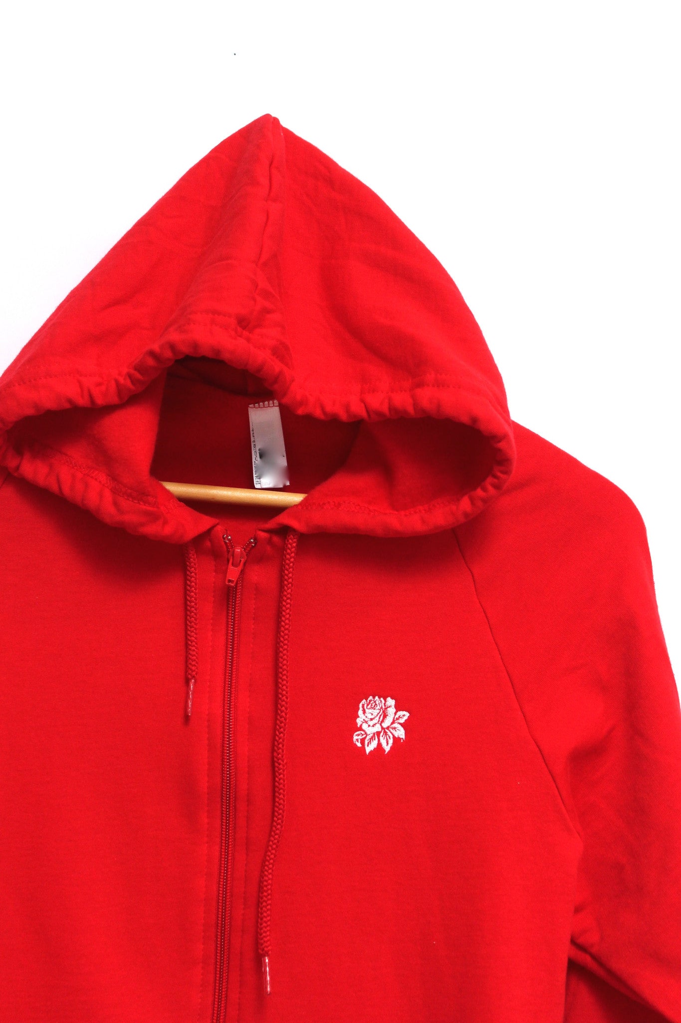 Always Ask Questions Red Zip Up Hoodie – Era of Artists