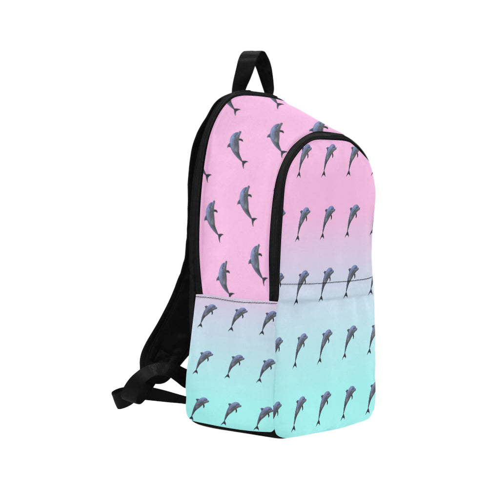 pink dolphin backpack