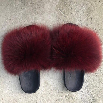 Luxury Fur Slippers – Pomkin