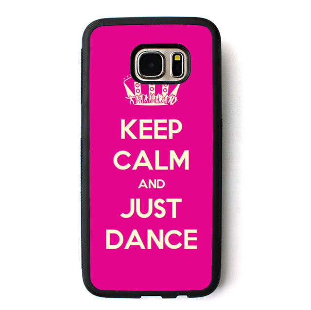 voering wagon troon Keep Calm And Just Dance phone case for Samsung Galaxy S3 S4 S5 S6 S7 –  World Salsa Championships