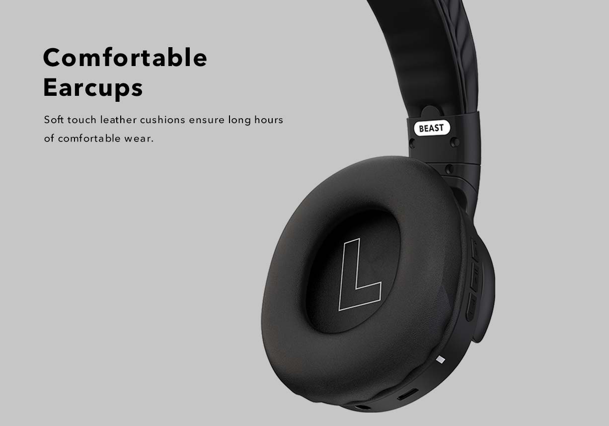 leaf beast wireless headphones