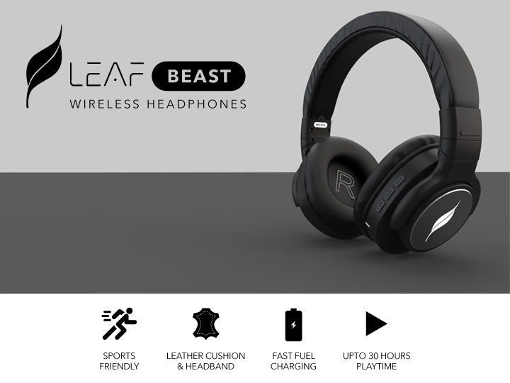 Leaf Beast Wireless Bluetooth Over-ear 