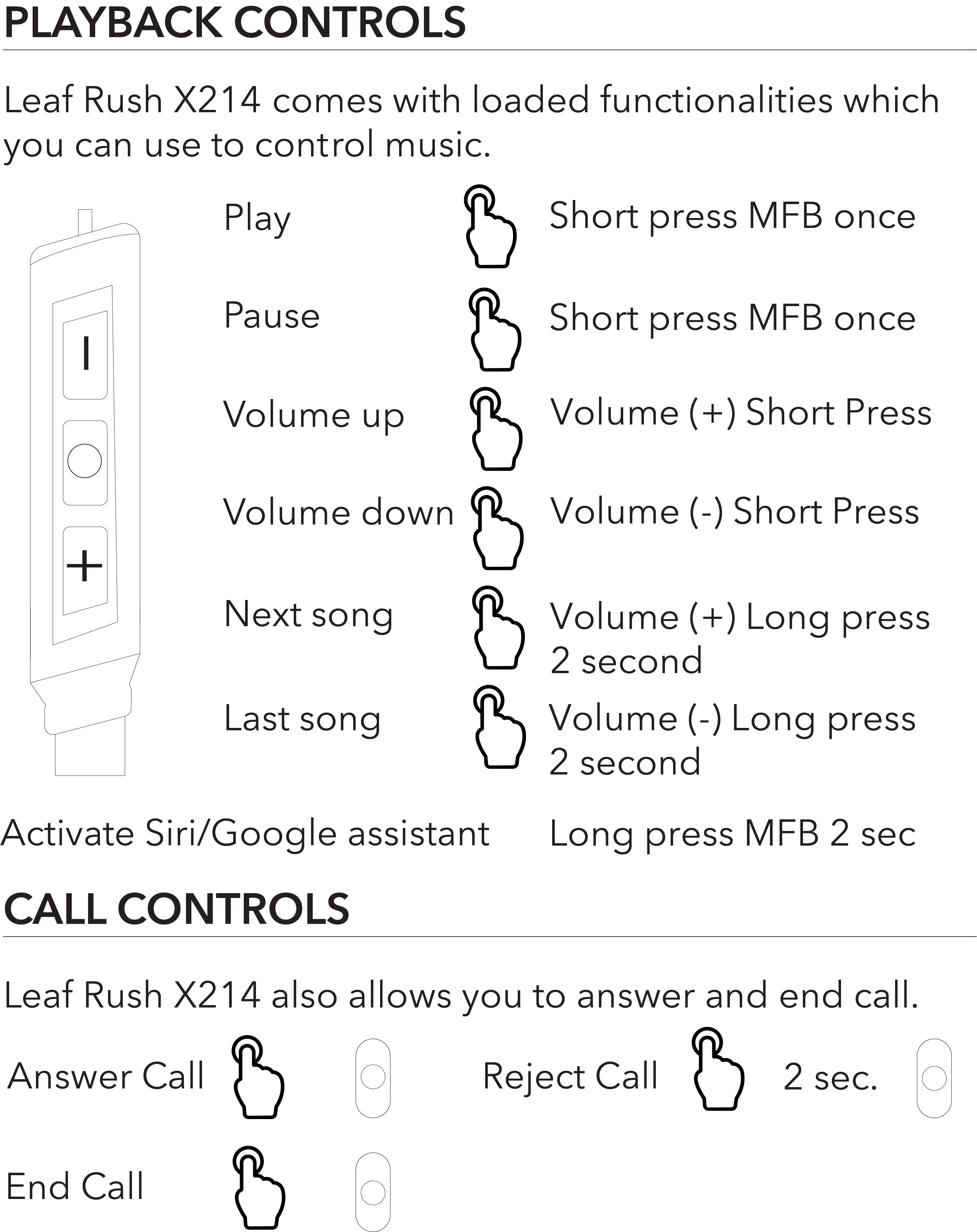 leaf move controls