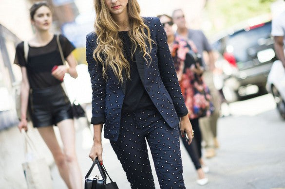 Stunningly Classy Fancy Pantsuit, Modern Blazer