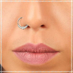 Silver Nose Ring