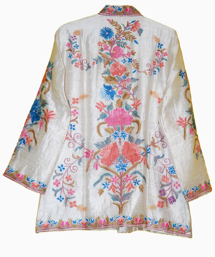 Embroidered Jackets, Kashmir Jackets, Wool Silk Linen Embroidered ...