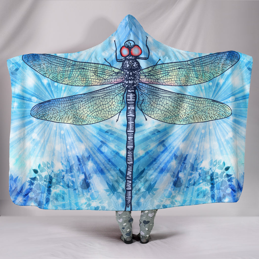 Dragonfly 2 Hooded Blanket – Creations Hut