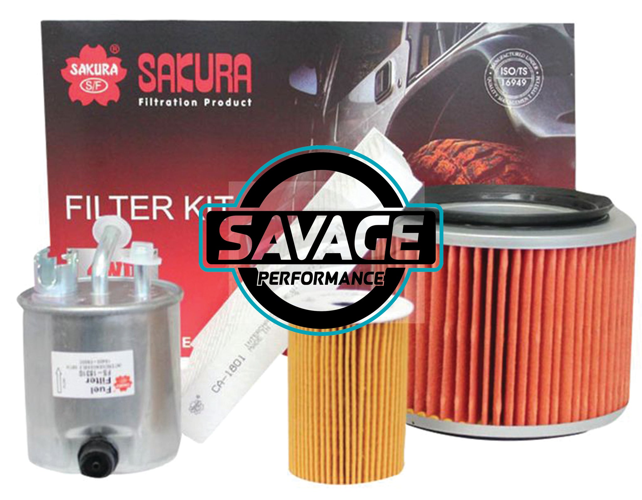 Nissan Patrol Safari Gu Y61 Filter Kit Zd30ddti Sakura Savage Performance And Spares