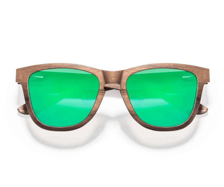 Shwood Canby Polarized Wood Sunglasses Herringbone Frame Grey Lens Made in  USA | eBay