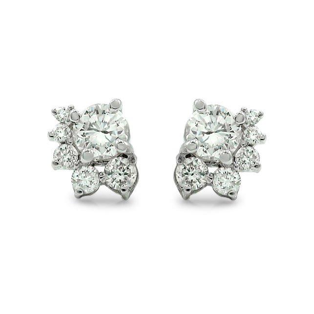 Louis Vuitton Pure Dreille Crew Diamond Stud Earrings 14k White Gold w –  The Jewelry Gallery of Oyster Bay