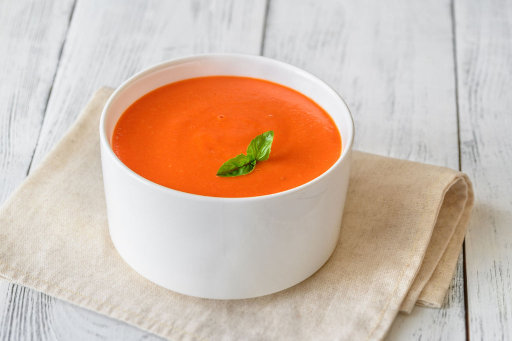 piquillo pepper and tomato soup with smoked paprika