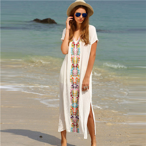 white beach dress australia