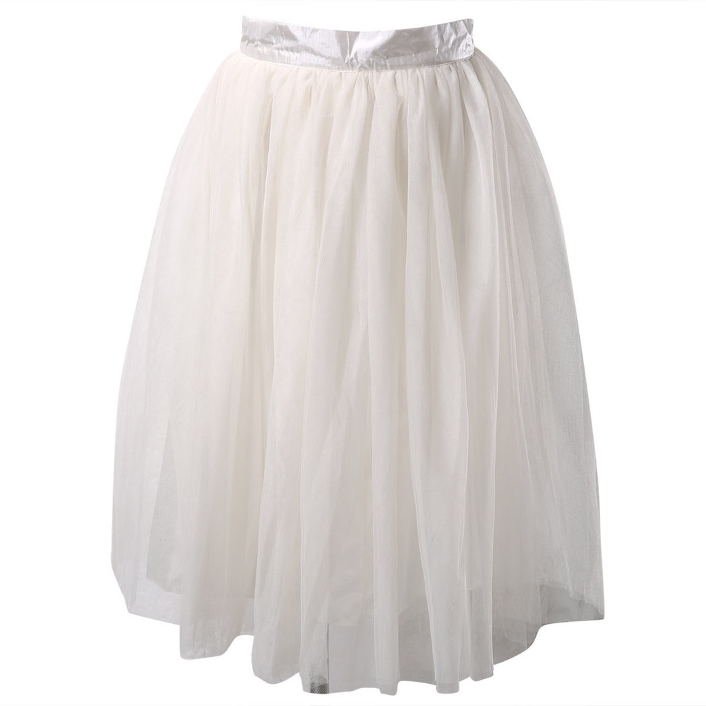 plus size white skirt