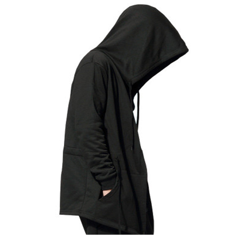 Ameyaltzín Black Assassin Hoodie Jacket Men's Fashion (S) at  Men's  Clothing store