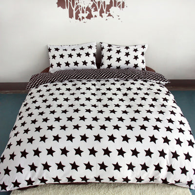 Black And White Printing Activity Bedding Sets Super King Queen