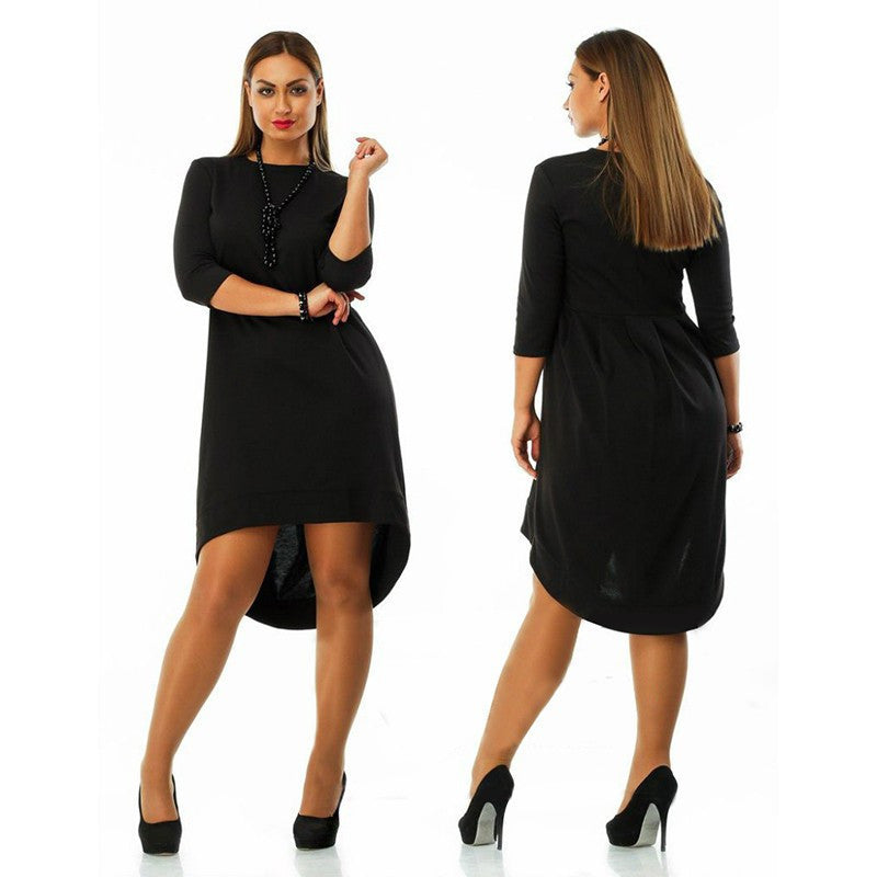 black dress plus size australia