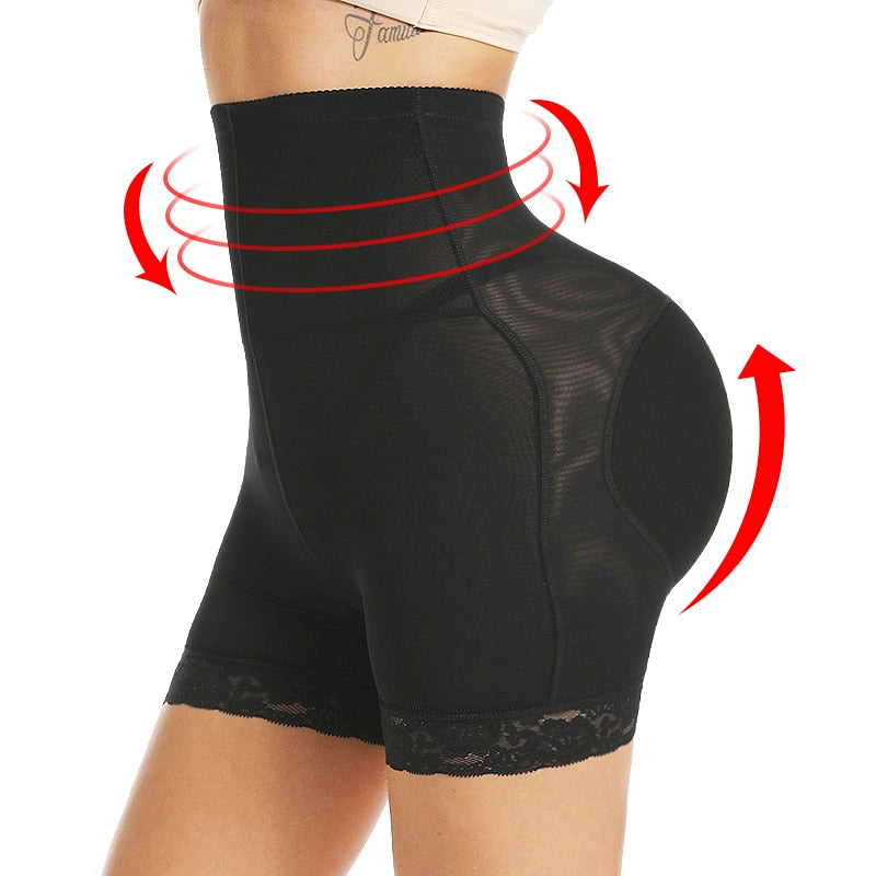 Women Butt Lifter Shapewear - Sexy Butt Lifter Slim Shapewear Control Panties  Body Shaper Padded Panty Fake Buttock Hip Enhancer Thigh Slimmer,Apricot,M  : : Clothing, Shoes & Accessories