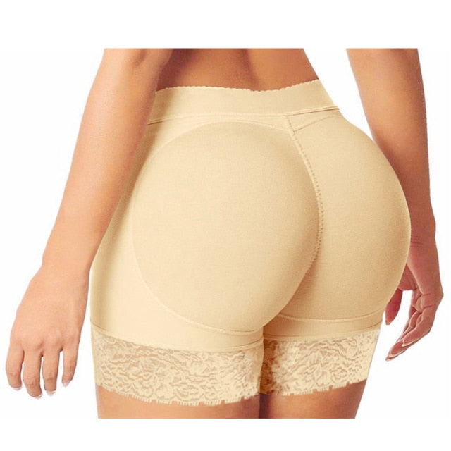 High Waist Trainer Lace Panties Women Body Shaper Sponge Underwear Slimming  Tummy Control Corset Butt Lifter Modeling Shapewear