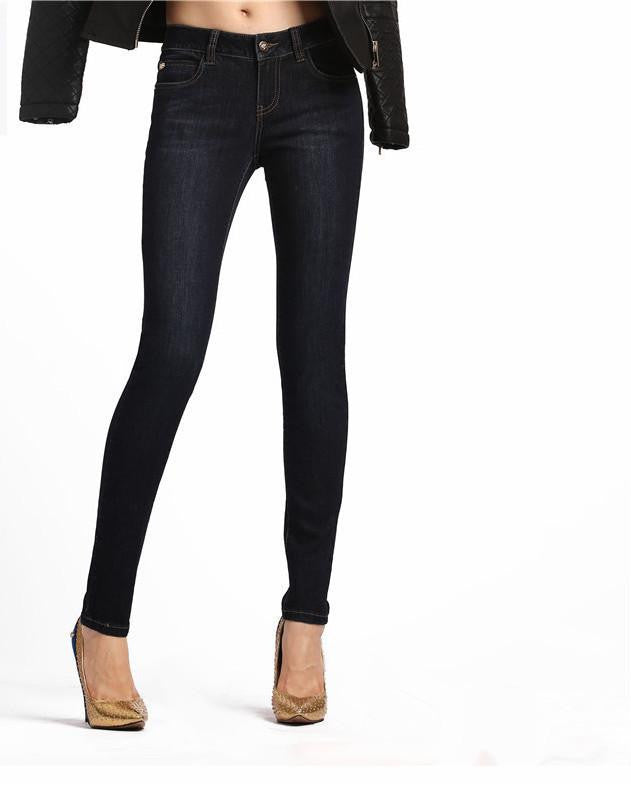 black slim skinny jeans