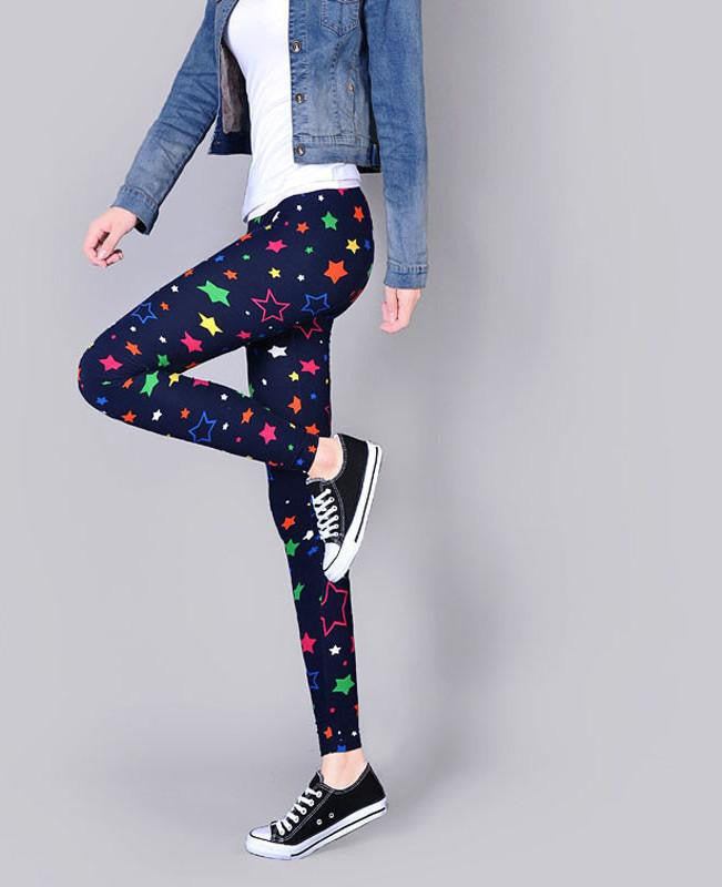 One Size Green Galaxy Print Leggings – Denise's Delights - Barber  Enterprises